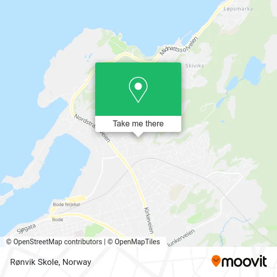 Rønvik Skole map