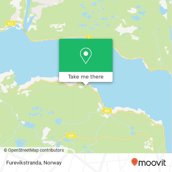 Furevikstranda map