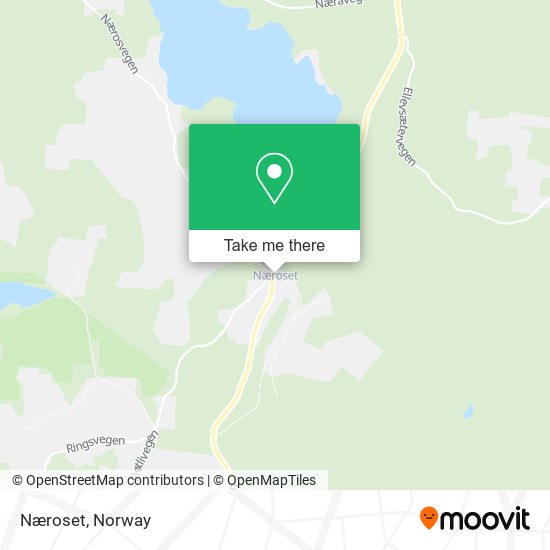 Næroset map