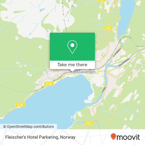 Fleischer's Hotel Parkering map