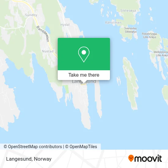 Langesund map