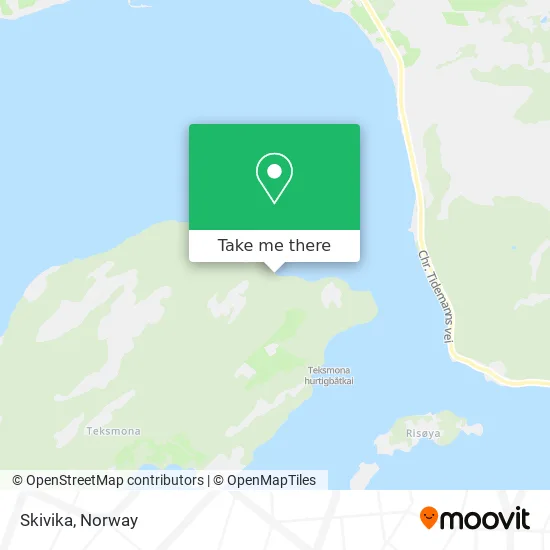 Skivika map