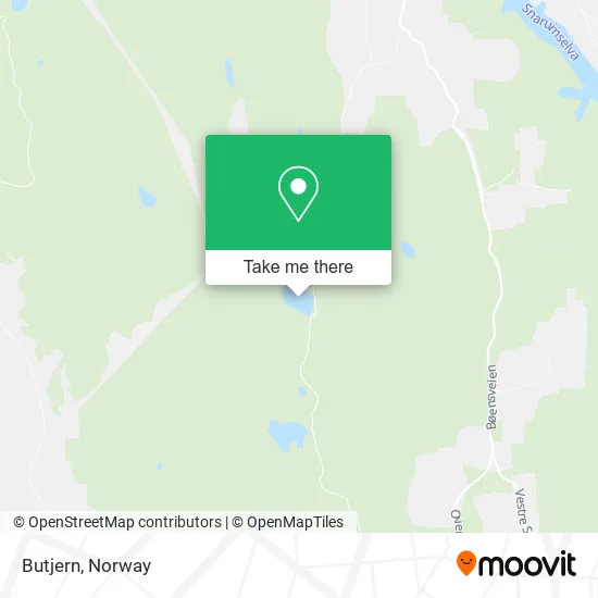 Butjern map