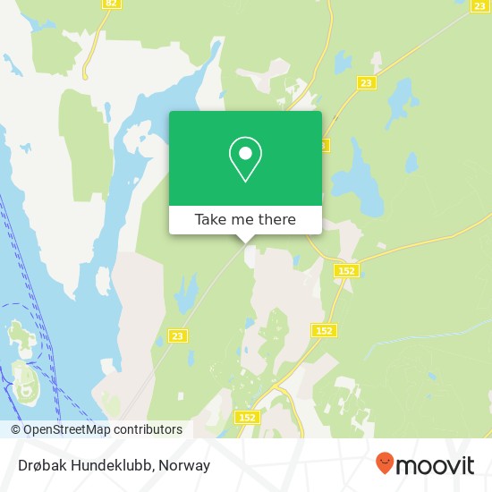 Drøbak Hundeklubb map