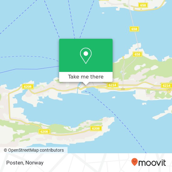 Posten map