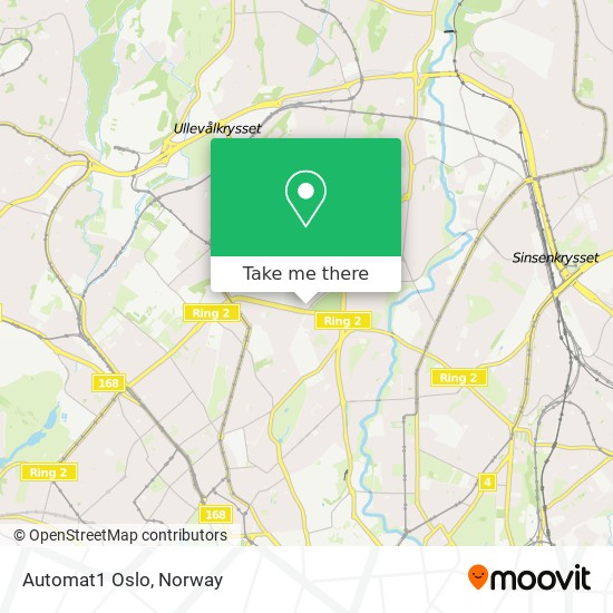 Automat1 Oslo map