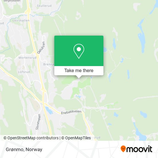 Grønmo map