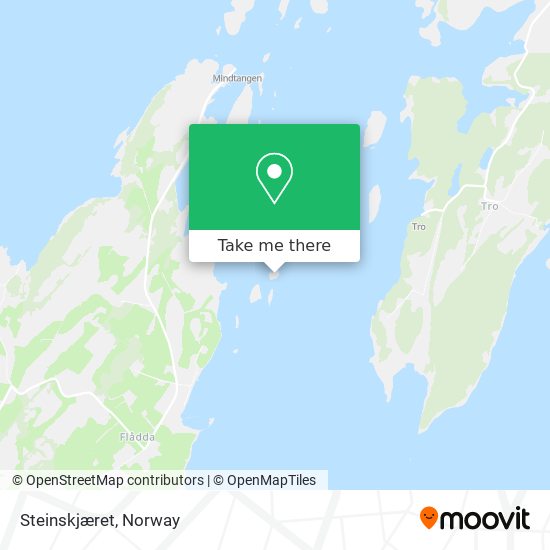 Steinskjæret map