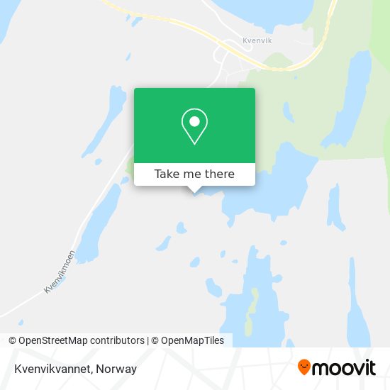 Kvenvikvannet map