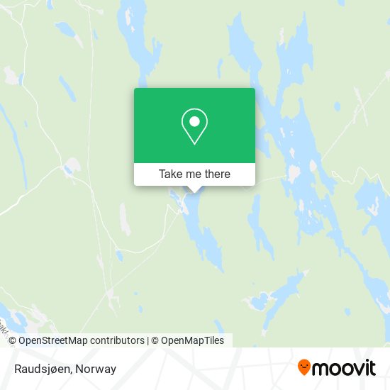 Raudsjøen map