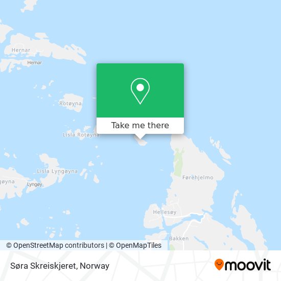 Søra Skreiskjeret map