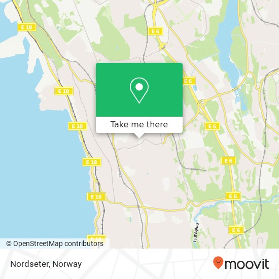 Nordseter map