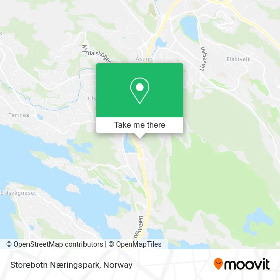 Storebotn Næringspark map