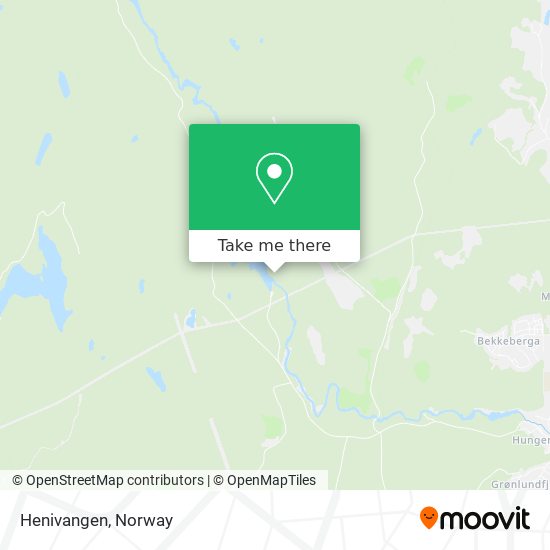 Henivangen map