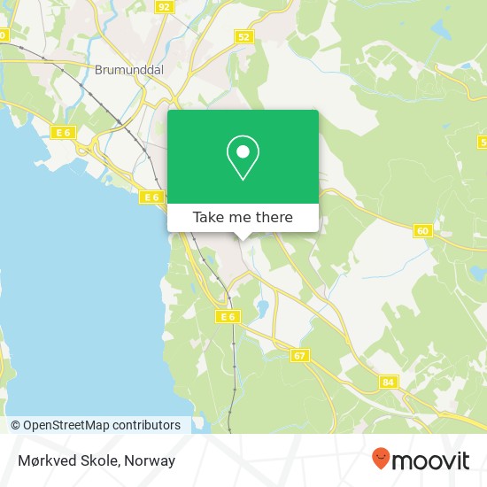 Mørkved Skole map