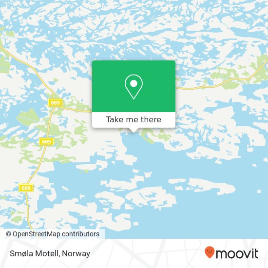 Smøla Motell map