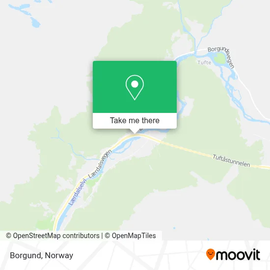 Borgund map