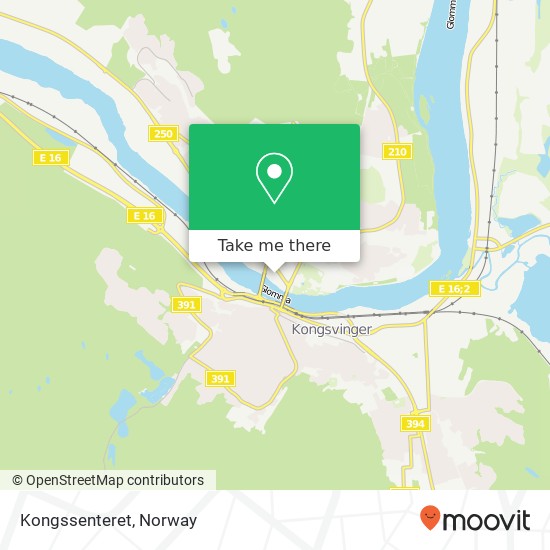 Kongssenteret map