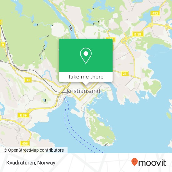 Kvadraturen map