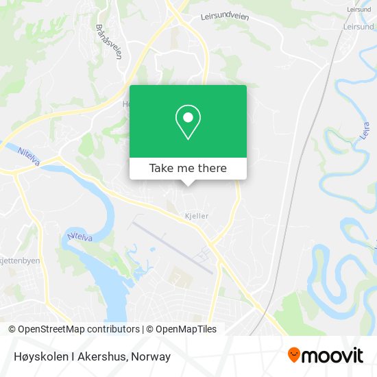 Høyskolen I Akershus map