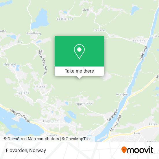 Flovarden map