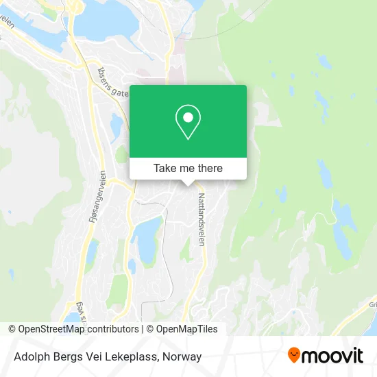 Adolph Bergs Vei Lekeplass map