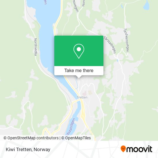 Kiwi Tretten map