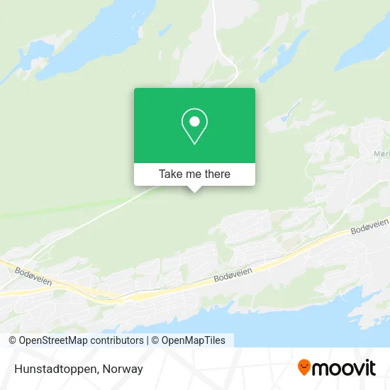 Hunstadtoppen map