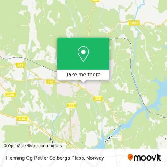 Henning Og Petter Solbergs Plass map