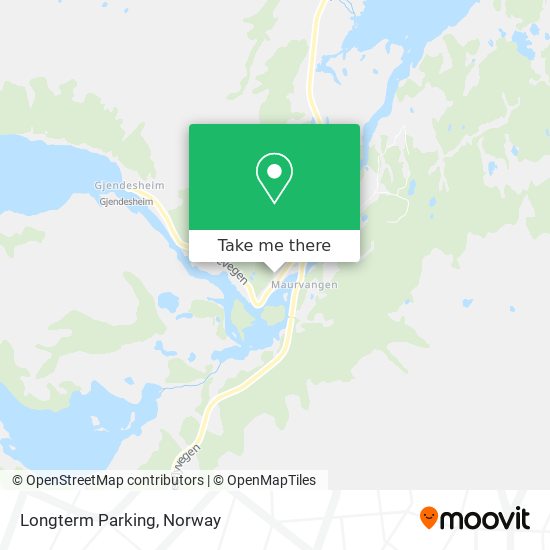 Longterm Parking map