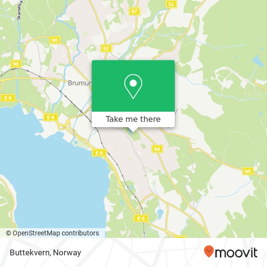 Buttekvern map