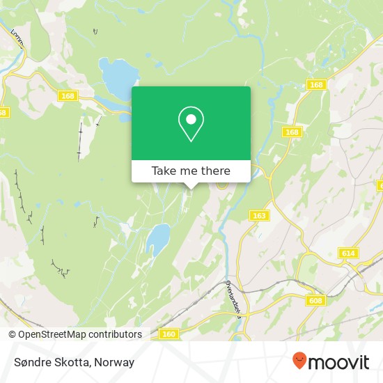 Søndre Skotta map
