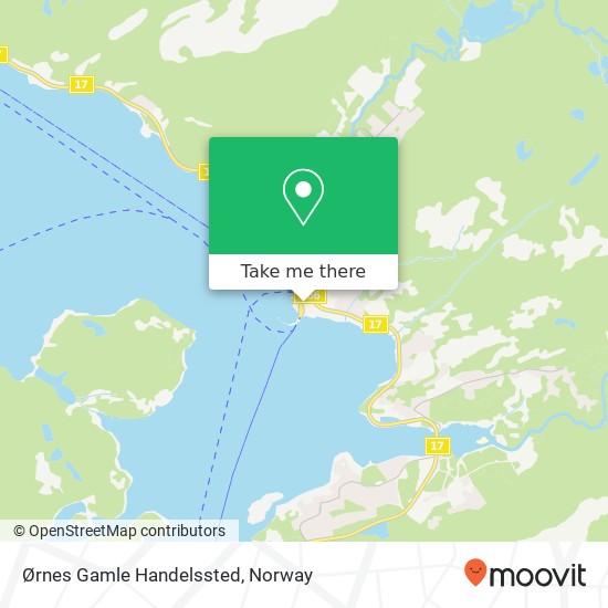 Ørnes Gamle Handelssted map