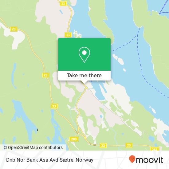 Dnb Nor Bank Asa Avd Sætre map