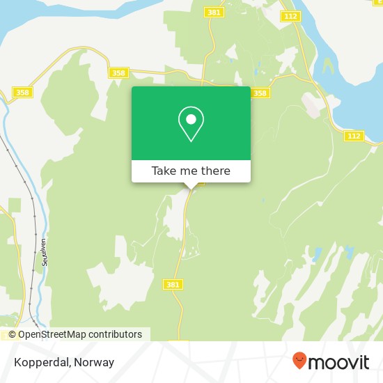Kopperdal map