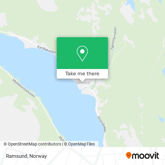 Ramsund map