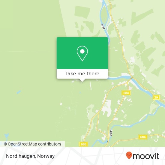 Nordihaugen map