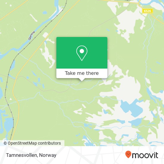 Tamnesvollen map