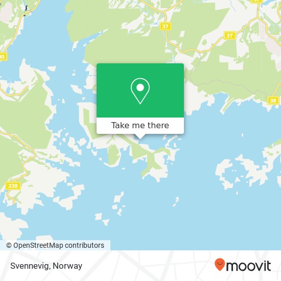 Svennevig map