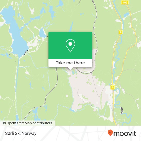 Sørli Sk map