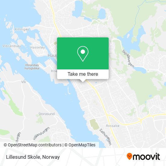 Lillesund Skole map