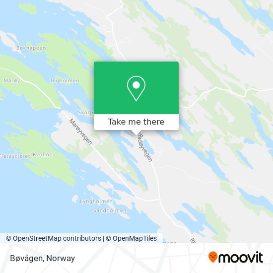 Bøvågen map