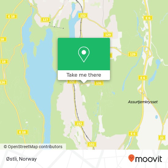 Østli map