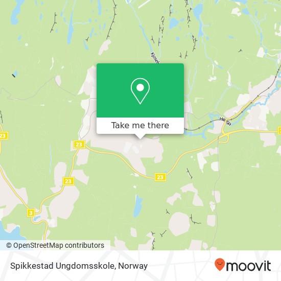 Spikkestad Ungdomsskole map