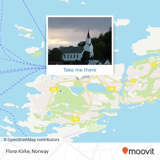 Florø Kirke map