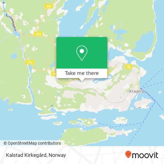 Kalstad Kirkegård map