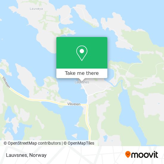 Lauvsnes map