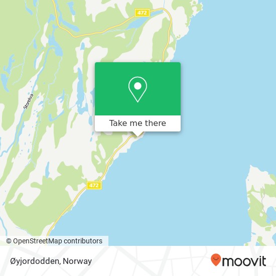 Øyjordodden map