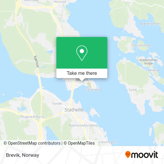 Brevik map