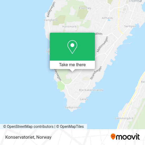 Konservatoriet map